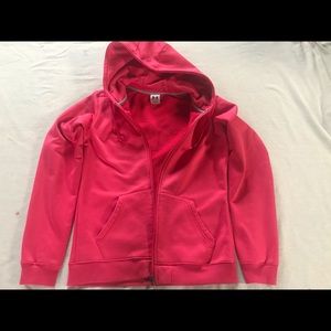 Under Armour Women’s Hoodie Zip Jacket Pink Medium